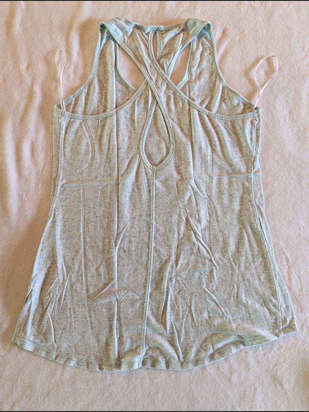 CALIA Yoga Women's Racerback Tank - Heathered Blue, Green & Grey (Set of 3) - Picture 6 of 9